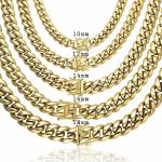 24inch Solid 14K Gold Plated Hip Hop Men's Heavy Miami Cuban Link Chain Bracelet