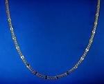 10K Yellow Gold 3mm-5mm SOLID Mirror Figaro Necklace Bracelet Chain Link 7"-30"