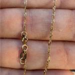 Vintage  solid 10k yellow gold bracelet