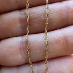 Vintage  solid 10k yellow gold bracelet