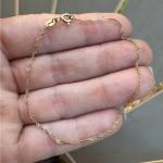 Vintage  solid 10k yellow gold bracelet