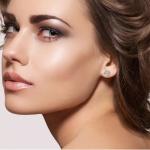 4 Ct VVS1 Lab Created Diamond Stud Earrings