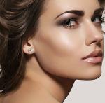 2.00 Ct Lab Created Princess Cut Stud Earrings