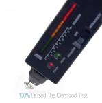 4 Ct Moissanite Stud Earrings in 14k White Gold