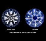 4 Ct Moissanite Stud Earrings in 14k White Gold