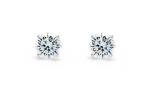 Lab Created 1/2 Ct Diamond Stud Earrings 14k Gold