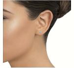 1 Ct Round Lab Created Diamond Stud Earrings
