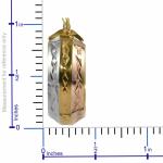 Silver Diamond Cut Hoop Earrings for Women