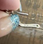 Sterling Silver Hoop Earrings with Genuine Diamond Accents & Swarovski CZ ✨