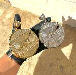 18K Gold Last Supper CZ Diamond BIG SIZE Quality Custom Pendant/Chain