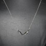 0.35 Ct Round Simulated Diamond Pendant Sterling Silver 925