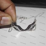 0.35 Ct Round Simulated Diamond Pendant Sterling Silver 925