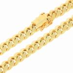 14K Yellow Gold Miami Cuban Link Necklace