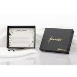 Blue lapis lazuli silver stud earrings - Hypoallergenic