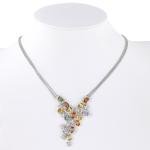 Stunning Multi-Gemstone Jewelry Set with Diamonds