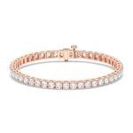 5CT Lab Grown Diamond Tennis Bracelet in 14K Gold