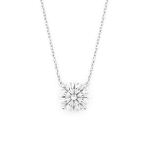 1CT Lab Grown Diamond Necklace in 14K Gold