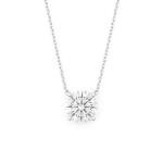 1CT Lab Grown Diamond Necklace in 14K Gold