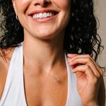 1CT Lab Grown Diamond Necklace in 14K Gold