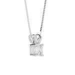 Platinum IGI Certified Lab-Grown Diamond Pendant Necklace