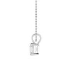 Platinum IGI Certified Lab-Grown Diamond Pendant Necklace