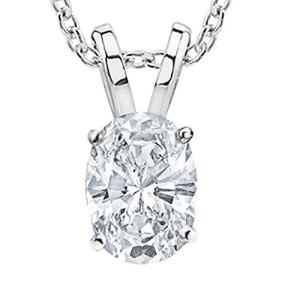 4 Carat Lab-Grown Marquise Diamond Pendant Necklace