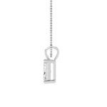 Radiant Cut Lab-Grown Diamond Pendant Necklace