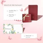 24K Gold Lotus Flower Stackable Rings for Women