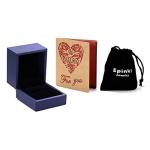 14K Gold Blue Green Moissanite Marquise Ring