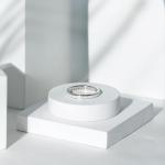 Moissanite Princess Cut Eternity Wedding Band