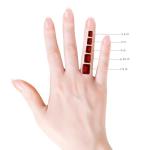 Lab-Grown Ruby Signet Ring in Platinum