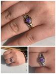 Personalized Birthstone Class Ring for Graduates