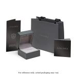 Blue Diamond Half Eternity Wedding Ring for Women