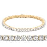 2 Carat Lab Grown Diamond Tennis Bracelet in Gold