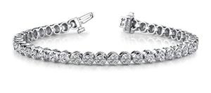 Luxury Lab Grown Diamond Tennis Bracelet, 3 Carat