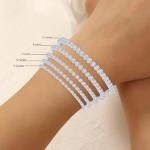 Luxury Lab Grown Diamond Tennis Bracelet, 3 Carat