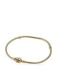 14K Pandora Clasp Bracelet, 7.5 Inch