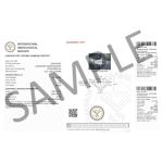 5 Carat Lab Grown Diamond Engagement Ring in White Gold