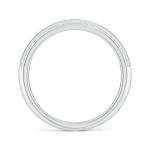 Natural Ruby Diamond Ring in Platinum for Her