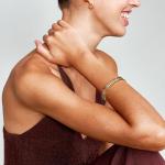 Customizable Women's Chain Bracelet in Sterling or Gold