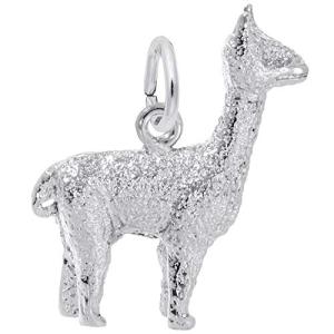 Rembrandt Charms 14K White Gold Alpaca Charm Pendant