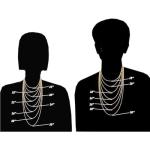 Aenmia Solid 14k White Gold Chain Box Necklace Link, Lobster Claw Clasp, Jewelry Gift for Women Men, 2mm, 24 inch