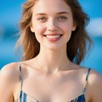 KECHO 14k Gold Anchor Necklace Yellow Gold Anchor Pendant Birthday Gifts for Women Jewelry Gifts for Her