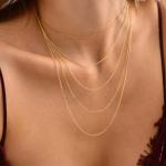 Baileys Fine Jewelry 14K Solid Gold Custom Wax Seal Letter Necklace for Women – Personalized Fine Jewelry Monogram Pendant Gift – A–Z Initials in Yellow, Rose & White Gold