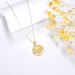 KECHO 14k Gold Phoenix Necklace Yellow Gold Phoenix Pendant Birthday Gifts for Women Jewelry Gifts for Her