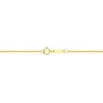 CHOW TAI FOOK 18K/750 Yellow Gold Tiny Chopin Chain Necklace