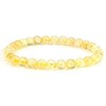 Citrine Gemstone Beaded Bracelets - Small Size