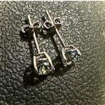 Sterling Silver Tanzanite Oval Stud Earrings Women's Jewelry