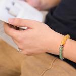 Healing Crystal Beaded Bracelet Attracts Abundance Mother's Day