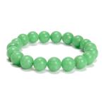 Green Jade Beads Bracelet Set with 3 Sizes